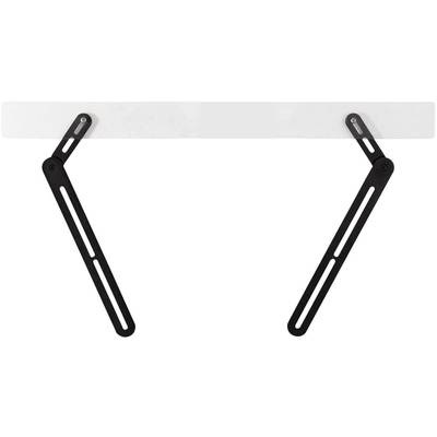 SpeaKa Professional Easy Soundbar-Halterung Schwenkbar Schwarz 1 Paar