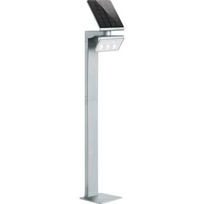 LED-Solarleuchte XSolar Stand silber