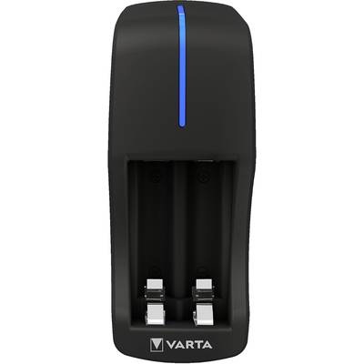 Varta Mini Lader Rundzellen-Ladegerät NiMH inkl. Akkus Micro (AAA), Mignon (AA)