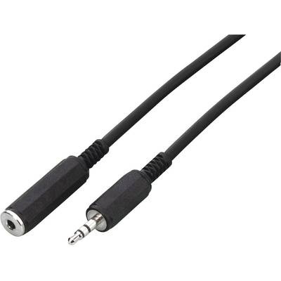 Monacor MEC-635 Audio Adapterkabel Schwarz