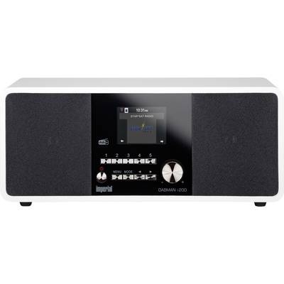 Imperial Dabman i200 - Digitalradio (Dab+, FM, Internet radio, Weiss)