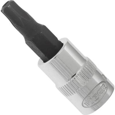 Vigor V2140 TORX BO Steckschlüssel-Bit-Einsatz TR 25 1/4 (6.3 mm)