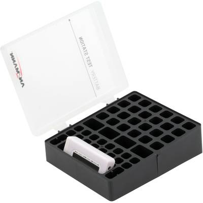 Batterie Aufbewahrungsbox mit Batterietester