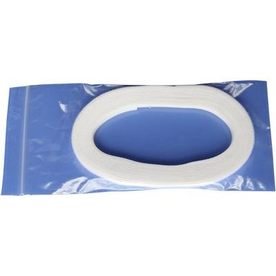 TRU COMPONENTS 696-010-Bag Klettband zum Bündeln Haft- und Flauschteil (L x B) 5000 mm x 10 mm Weiß 5 m