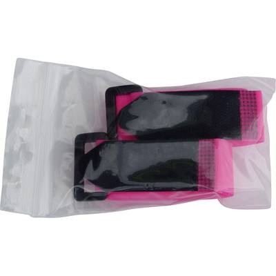 TRU COMPONENTS 688-454-Bag Klettband mit Gurt Haft- und Flauschteil (L x B) 300 mm x 25 mm Violett 2 St.