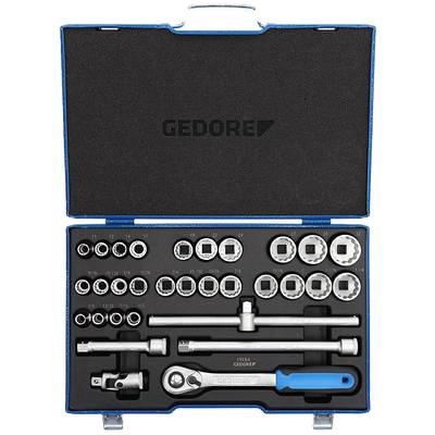 Gedore Steckschlüsselsatz metrisch 1/2 (12.5 mm) 31teilig
