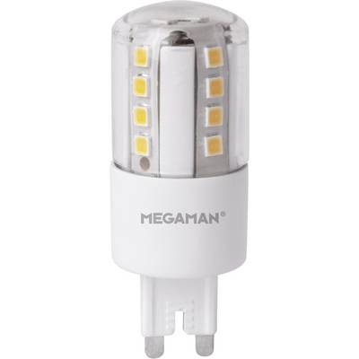 Megaman LED EEK A++ (A++ - E) G9 Stiftsockel 4.5 W = 42 W Warmweiß (Ø x L) 24 mm x 64 mm 1 St.