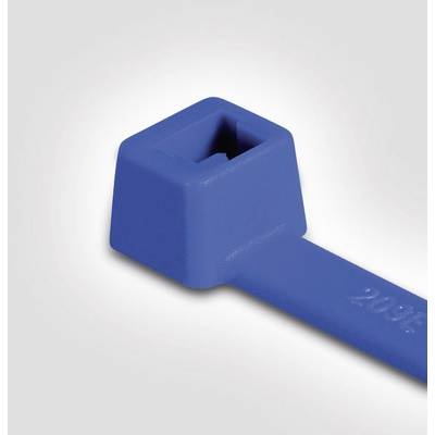 HellermannTyton 111-00718 T50L-E/TFE-BU (100) Kabelbinder Blau 1 St.