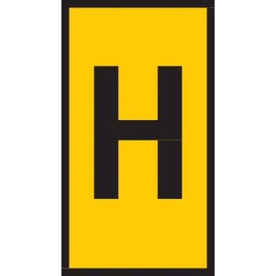 Kabel-Etikett HellermannTyton 592-12008 CWML-H-260-YE-260-YE (900)