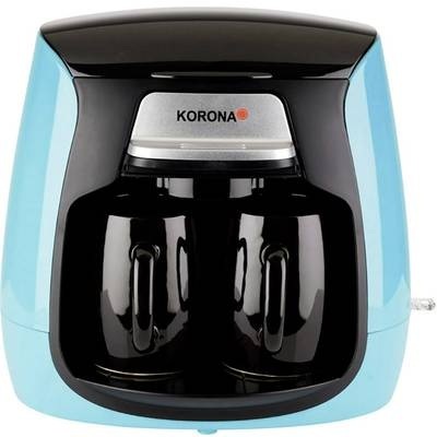 Korona 12207 Kaffeemaschine Hellblau, Schwarz Fassungsvermögen Tassen=2