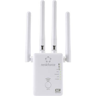 Renkforce WS-WN575A3 WLAN Repeater 10 / 100 MBit/s 2.4 GHz, 5 GHz