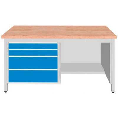 03.15.22RVA Werkbank (B x H x T) 1500 x 860 x 750 mm