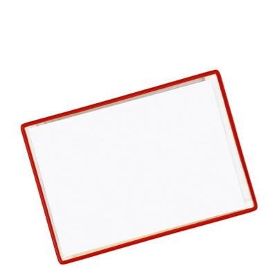Tarifold Sichttafel Rot