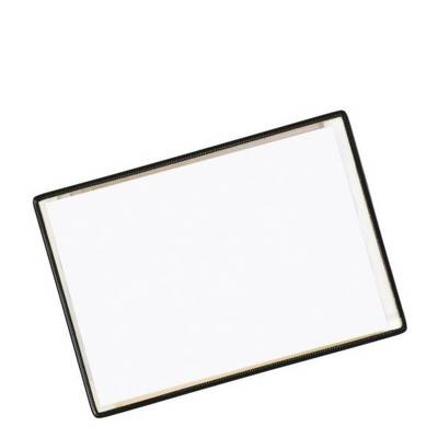 Tarifold Sichttafel Schwarz DIN A5 quer