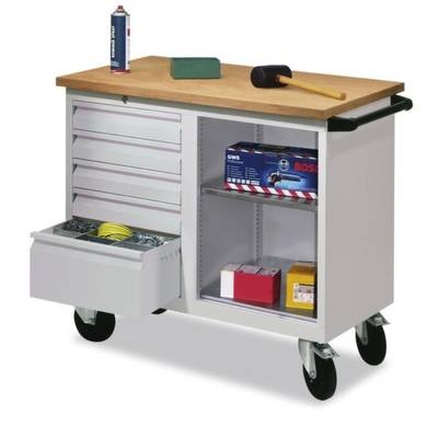 Pavoy 54541-109-002_4236 Mobile Werkbank (B x H x T) 1090 x 915 x 600 mm