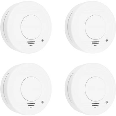 Smartwares RM250/4 Rauchwarnmelder 4er Set batteriebetrieben