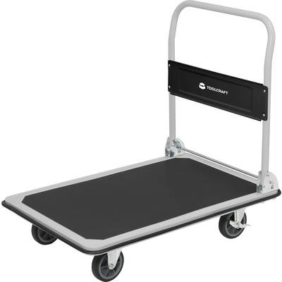 TOOLCRAFT 2303575 Handwagen klappbar, Feststeller Stahl, PP, Thermoplastisches Polyurethan Traglast (max.): 150 kg