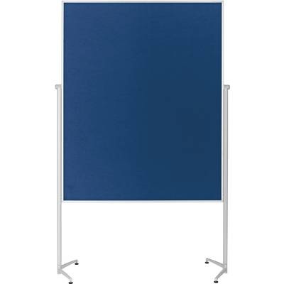 magnetoplan Moderationstafel EVOLUTION plus einteilig Filz blau