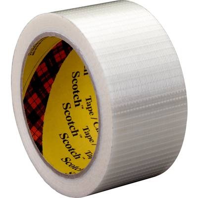 3M 89595050 Filament-Klebeband Scotch® Transparent (L x B) 50 m x 50 mm 1 Rolle(n)