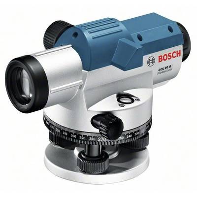 Bosch Professional Optisches Nivelliergerät inkl. Stativ Reichweite (max.): 60 m Optische Vergrößerung (max.): 20 x