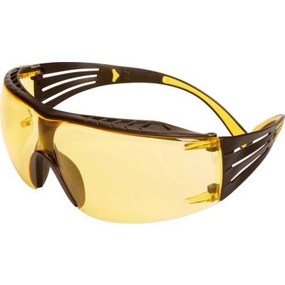 3M SecureFit SF403XSGAF-YEL Schutzbrille inkl. Antibeschlag-Schutz Gelb, Schwarz
