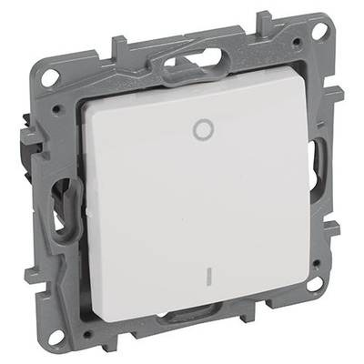 Legrand Ausschalter Niloe Weiß 664517