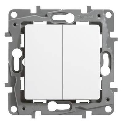 Legrand Installationsschalter Niloe Weiß 664502