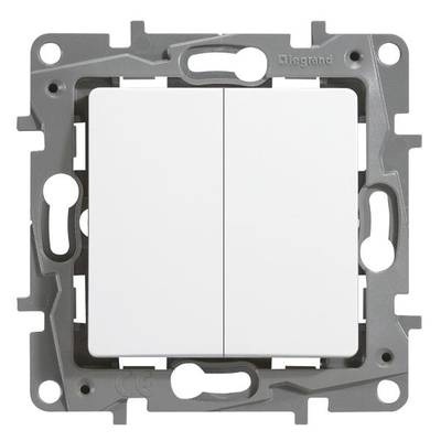 Legrand Installationsschalter Niloe Weiß 664702