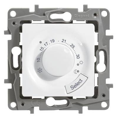 Legrand Temperaturregler Niloe Weiß 664787