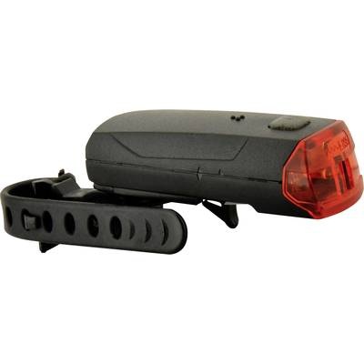 Fischer Fahrrad Fahrrad-Rücklicht 85364 LED batteriebetrieben Schwarz