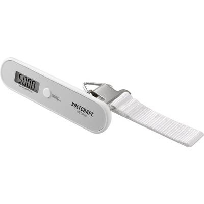VOLTCRAFT KS-5000 Kofferwaage Wägebereich (max.) 50 kg Ablesbarkeit 10 g Grau