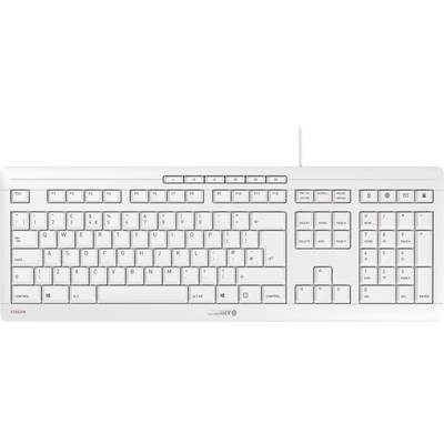 CHERRY Stream USB-Tastatur UK-Englisch, QWERTY, Windows® Graphit