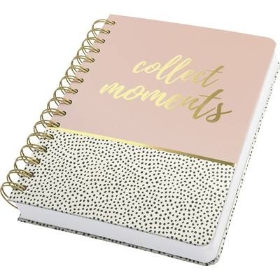 Jolie Notizbuch Sweet Dots A5, Dot, Weiss