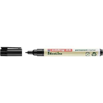 Edding e-25 EcoLine 4-25001 Permanentmarker Schwarz wasserfest: Ja