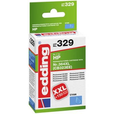 Edding Tintenpatrone Kompatibel einzeln Cyan EDD-329 HP 364XL 18-329