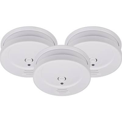 Brennenstuhl 1290080003 Rauchwarnmelder 3er Set