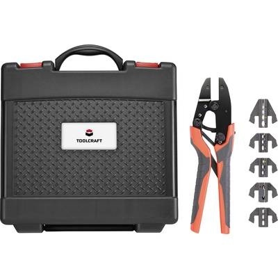 TOOLCRAFT 2196772 System-Crimpzange Crimpzangen-Set Inkl. Crimpsortiment mit Koffer