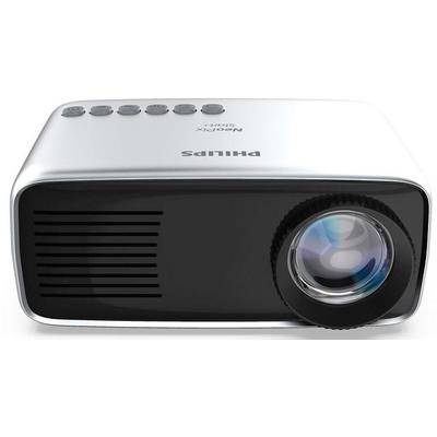 Philips Beamer Neopix Start+ LCD Helligkeit: 650 lm 1920 x 1080 HDTV 800 : 1 Weiß/Schwarz