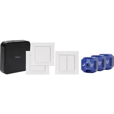 Kopp Free Control 3.0 1-Kanal, 2-Kanal Starterkit Beleuchtung Free Control 3.0 Reinweiß, Schwarz