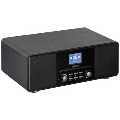 Reflexion HRA19INT/BK Internet Tischradio DAB+, UKW, AUX, Bluetooth®, CD Schwarz