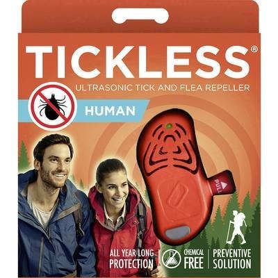 Tickless Human PRO-102OR Zeckenschutz (L x B x H) 60 x 27 x 20 mm Orange 1 St.
