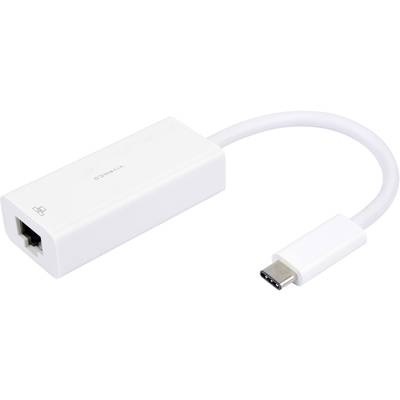 Vivanco USB 2.0 Adapter [1x USB-C™ Stecker - 1x RJ45-Buchse] CC UC RJ45