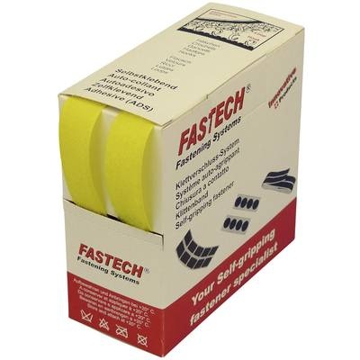 Fastech B20-STD020805 Klettband zum Aufnähen Haft- und Flauschteil (L x B) 5 m x 20 mm Gelb 5 m