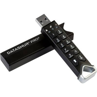 iStorage datAshur Pro2 USB-Stick 512 GB Schwarz IS-FL-DP2-256-512 USB 3.2 (Gen 1x1)