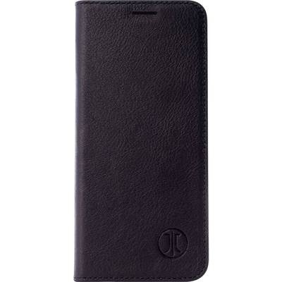 JT Berlin - iPhone 11 Echtleder Bookcase Hülle Tegel (10522) - Schwarz