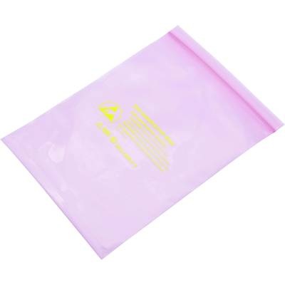 Quadrios ESD-Beutel (L x B) 127 mm x 203 mm ableitfähig ESD-Kennbuchstabe D