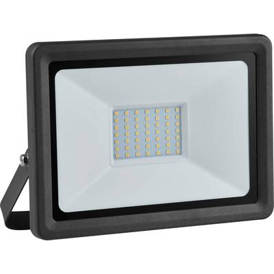 as - Schwabe LED 50W Optiline Wandstrahler, LED-Wandstrahler LED 50 W Schwarz