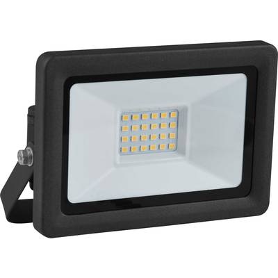 as - Schwabe LED 20W Optiline Wandstrahler, LED-Wandstrahler LED 20 W Schwarz