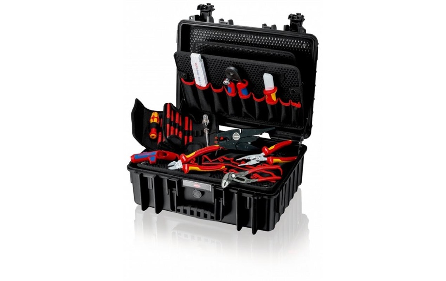 Knipex 00 21 35 Werkzeugkoffer bestückt 25teilig (L x B x H) 437 x 307 x 172 mm