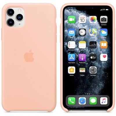 Apple iPhone 11 Max Silicone Case Silikon Case Apple iPhone 11 Pro Max Grapefruit